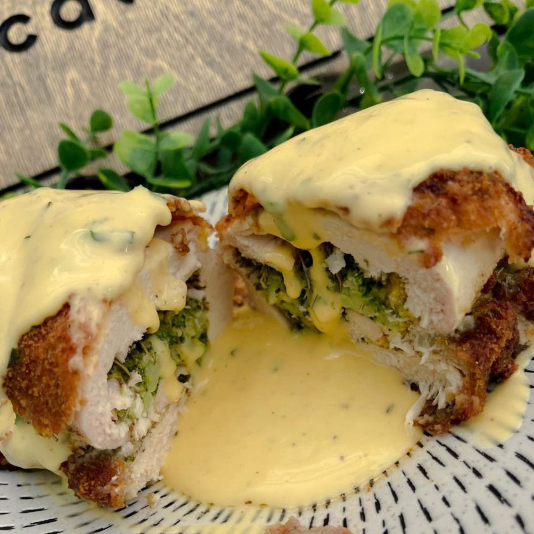 Broccoli & Cheese Stuffed Chicken