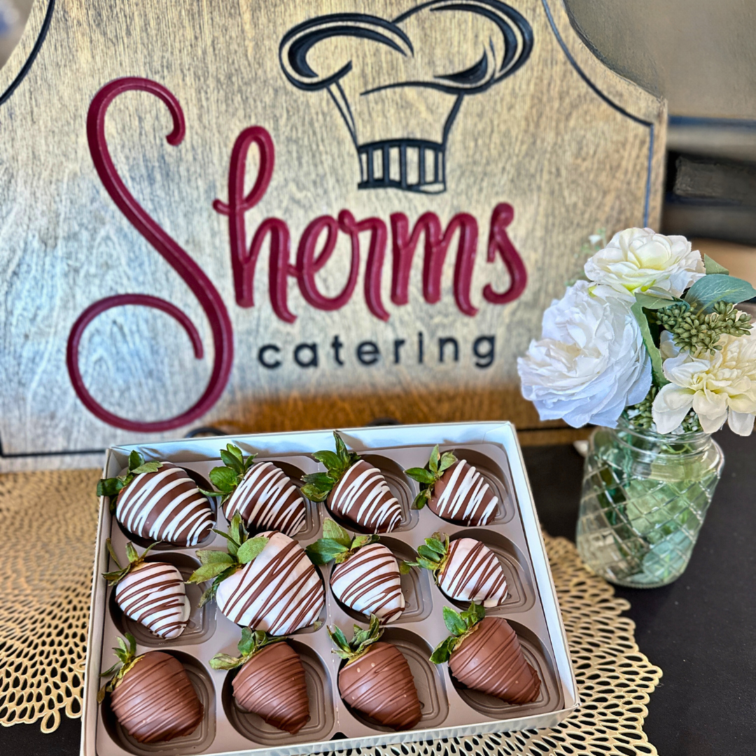 Drizzled Dozen Strawberries