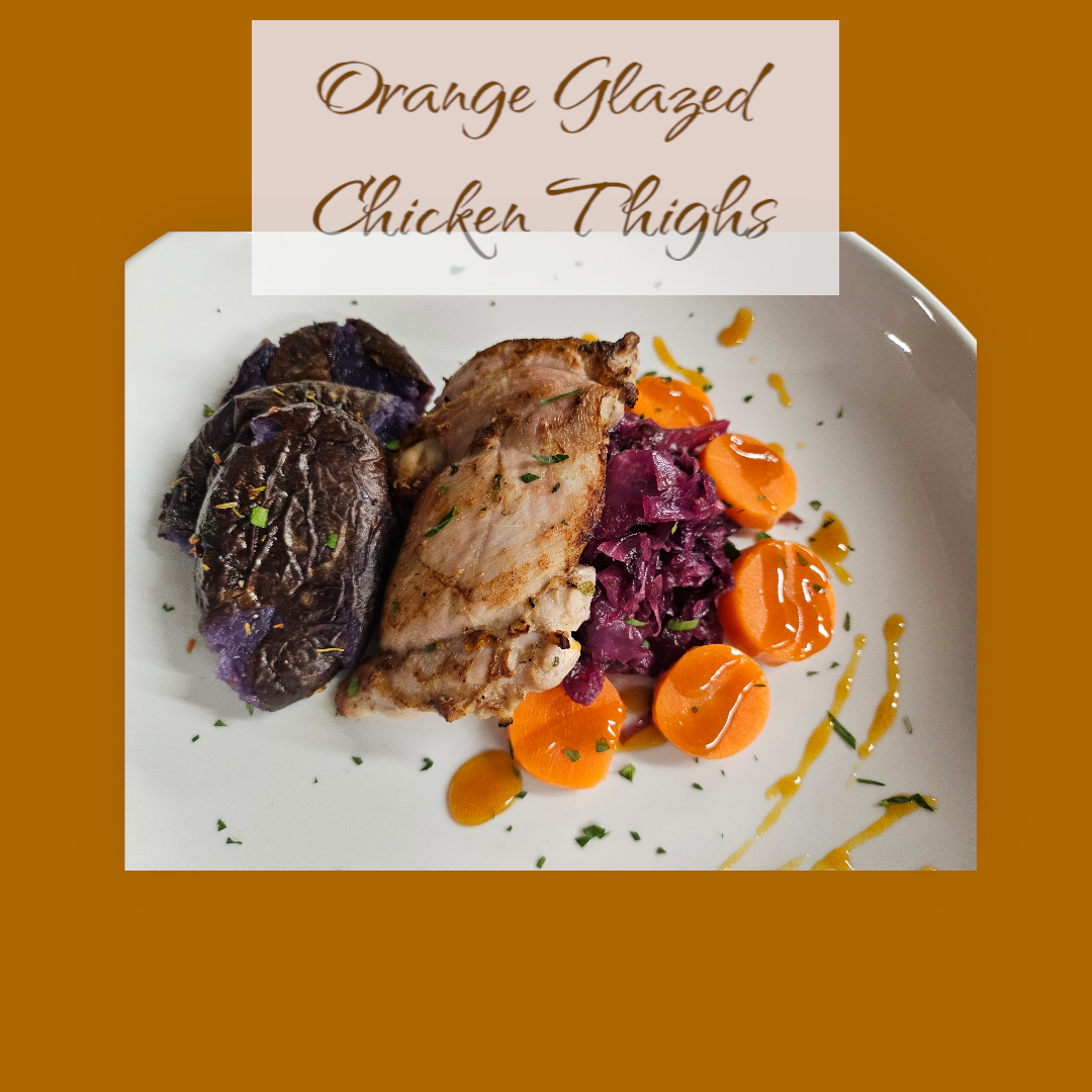 "Orange Glazed Chicken Delight: A Culinary Symphony!"