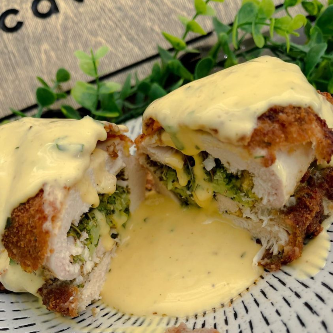 Broccoli & Cheddar Stuffed Chicken