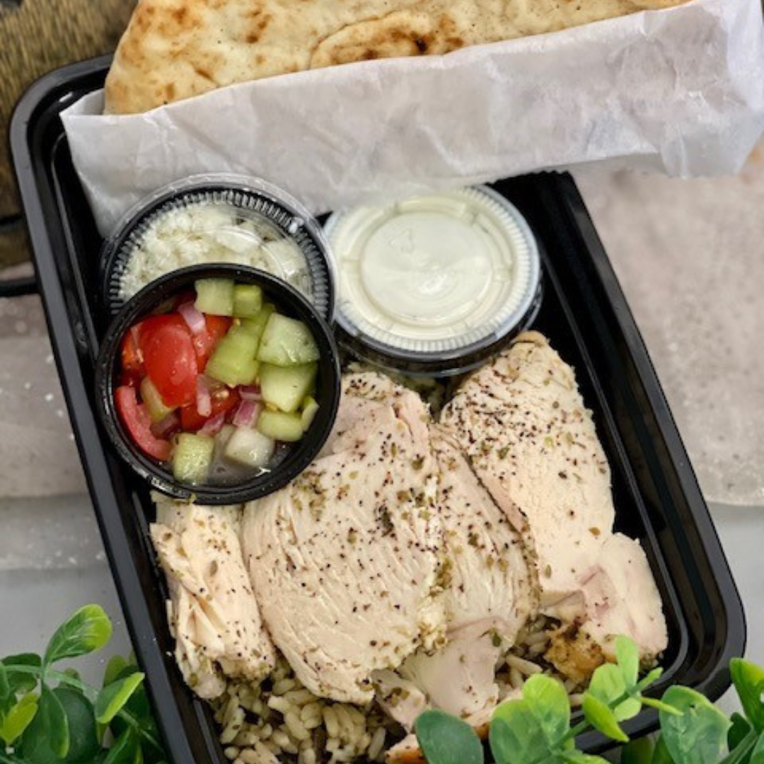 Greek Chicken Gyro Box